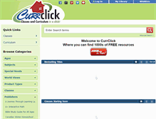 Tablet Screenshot of currclick.com